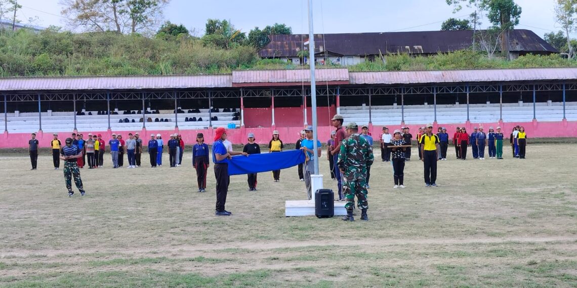 Paskibra Siborongborong Matangkan Persiapan Jelang HUT ke-80 RI