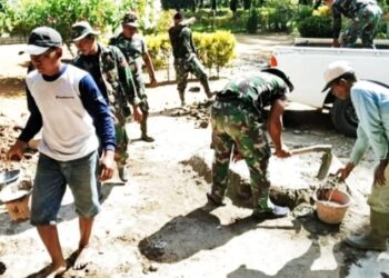 TMMD ke-125 Kodim 0428/MM Berjalan Lancar, Sumur Bor dan Infrastruktur Jalan Mulai Terbangun