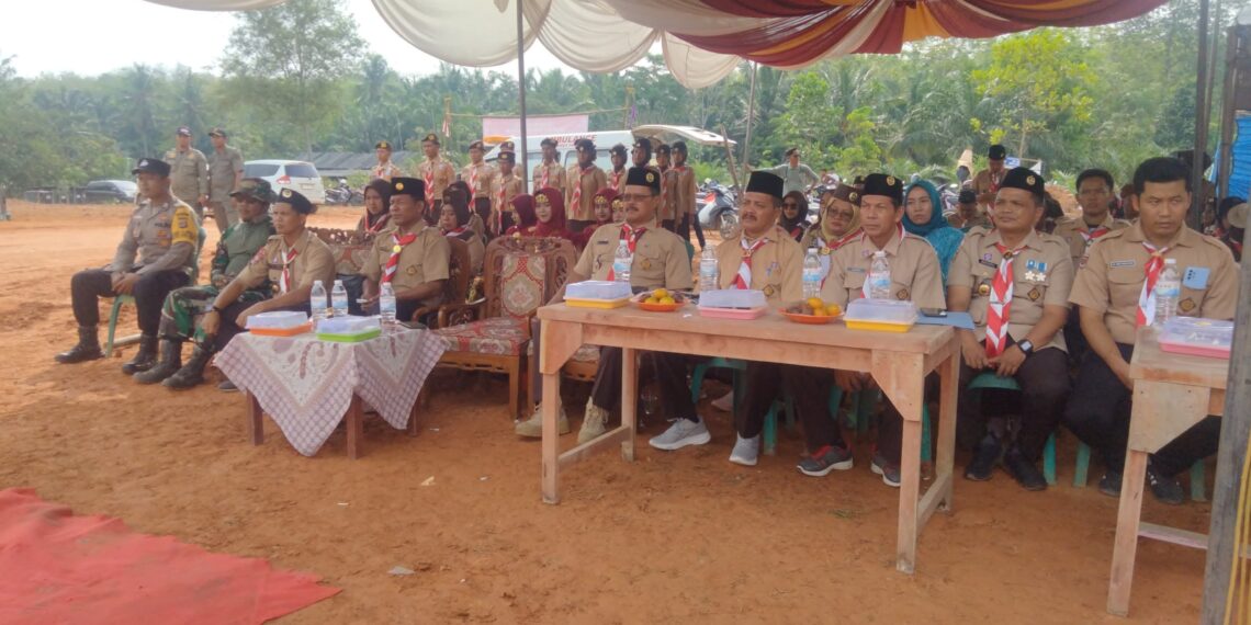 Sekitar Seribu Lima Ratus Anggota Pramuka Kwartir Ranting Way Serdang Terjebak Dalam Lumpur Bumi Perkemahan