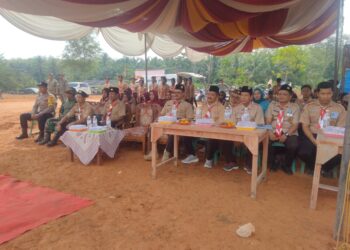 Sekitar Seribu Lima Ratus Anggota Pramuka Kwartir Ranting Way Serdang Terjebak Dalam Lumpur Bumi Perkemahan