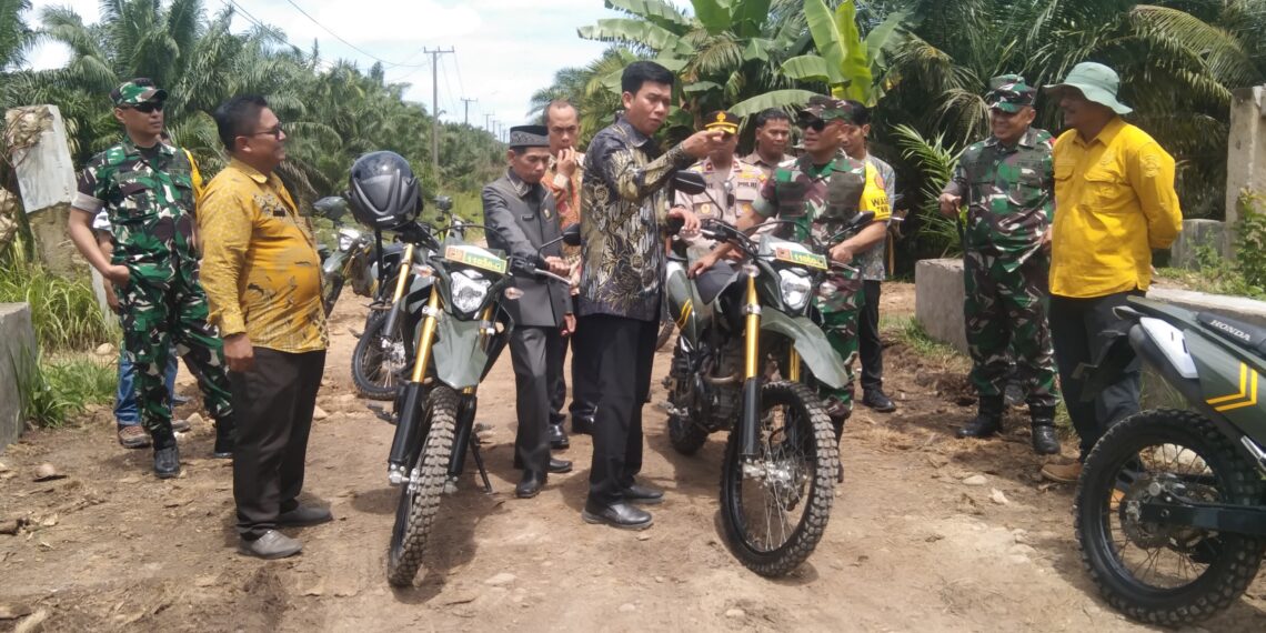 Tim Wasev Mabesad Tinjau TMMD-125 Kodim 0428/Mukomuko di Desa Sumber Makmur