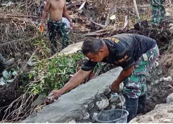 TMMD Reguler ke-125 Kodim 0428/Mukomuko,” Jalan di Desa Wonosalam Mulai Berubah