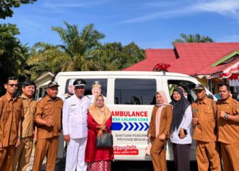 Bantuan Ambulans dari Gubernur Bengkulu: Kado Terindah di Hari Kemerdekaan