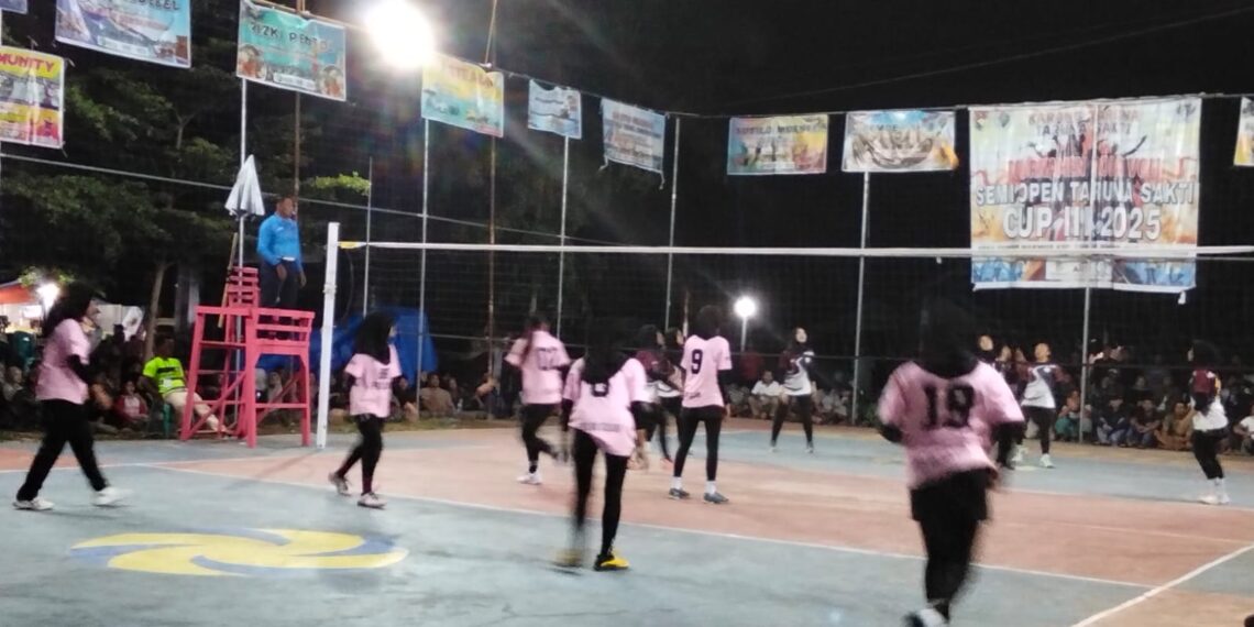 Turnamen Bola Volly Semi Open Taruna Sakti Cup III TA 2025: Pertandingan Sengit dan Penuh Semangat