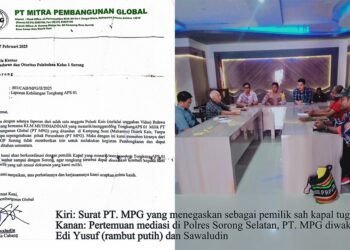 Terkait Kisruh Tugboat di Sorong, Tetiba Muncul Perusahaan Siluman Mengaku Pemilik Kapal