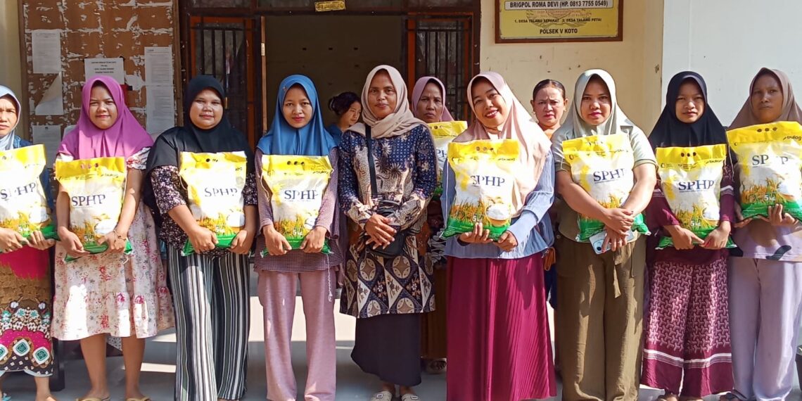 Pemerintah Desa Talang Sepakat Berikan Bantuan Beras kepada 180 KK