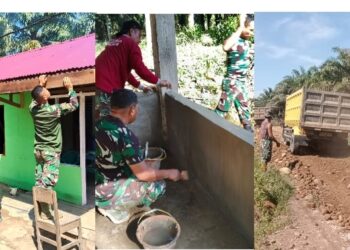 Program Kegiatan TMMD  Reguler Ke-125 Kodim 0428/Mukomuko Menunjukkan Kemajuan Signifikan