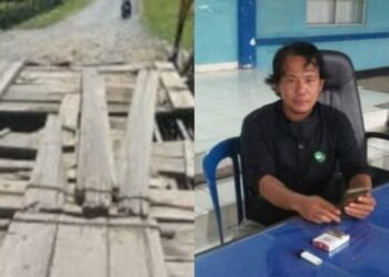 Jembatan di Desa Pondok Batu Rusak Berat, Warga Khawatirkan Keselamatan