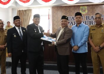 DPRD Dairi Gelar Sidang Paripurna, Bupati Dairi Sampaikan Nota Pengantar Bupati Dairi atas Ranperda Kabupaten Dairi Tentang RPJMD Tahun 2025-2029