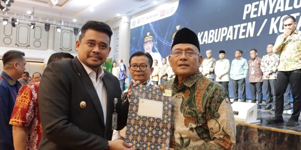 Pemkab Dairi Terima Dana Bagi Hasil Dari Pemprov Sumatera Utara