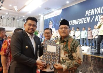 Pemkab Dairi Terima Dana Bagi Hasil Dari Pemprov Sumatera Utara