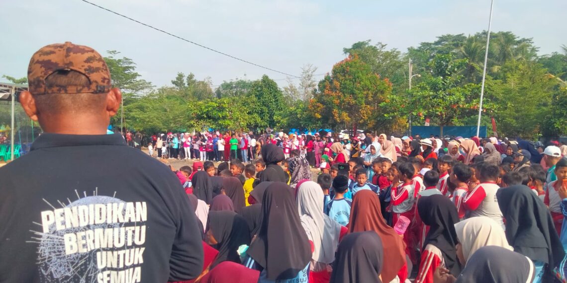 Peringati HUT ke 43 Tahun 2025 Desa Kebun Dalam Adakan Kegiatan Jalan Sehat