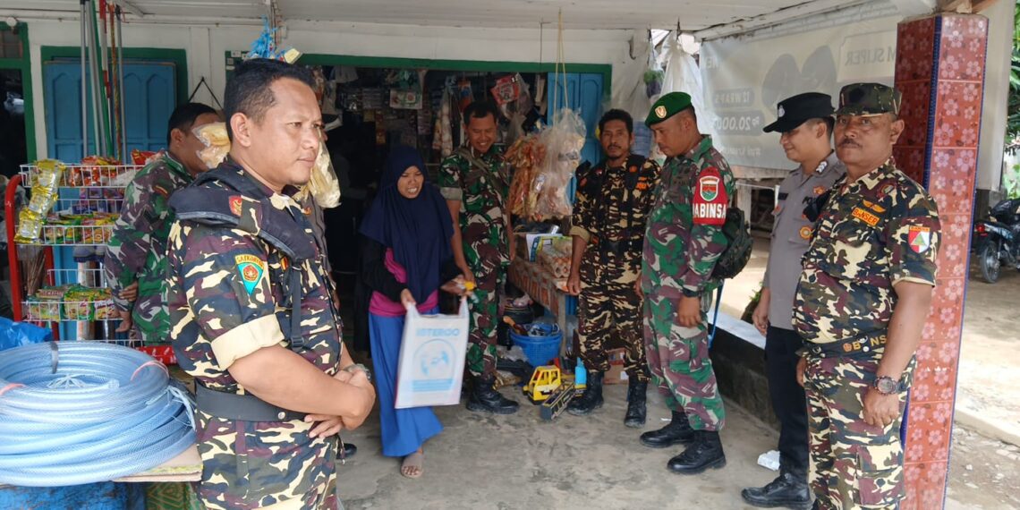 Patroli Gabungan TNI-Polri dan Banser di Kabupaten Mukomuko