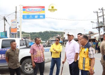 Bupati Dairi Tinjau Lokasi Kecelakaan Rem Blong Di Kecamatan Sumbul