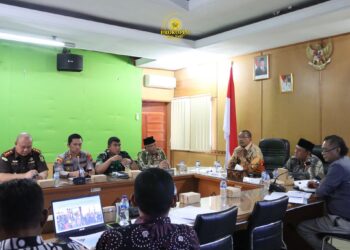 Bupati Dairi Pimpin Rapat Forkopimda Bahas Situasi Nasional Dan Daerah