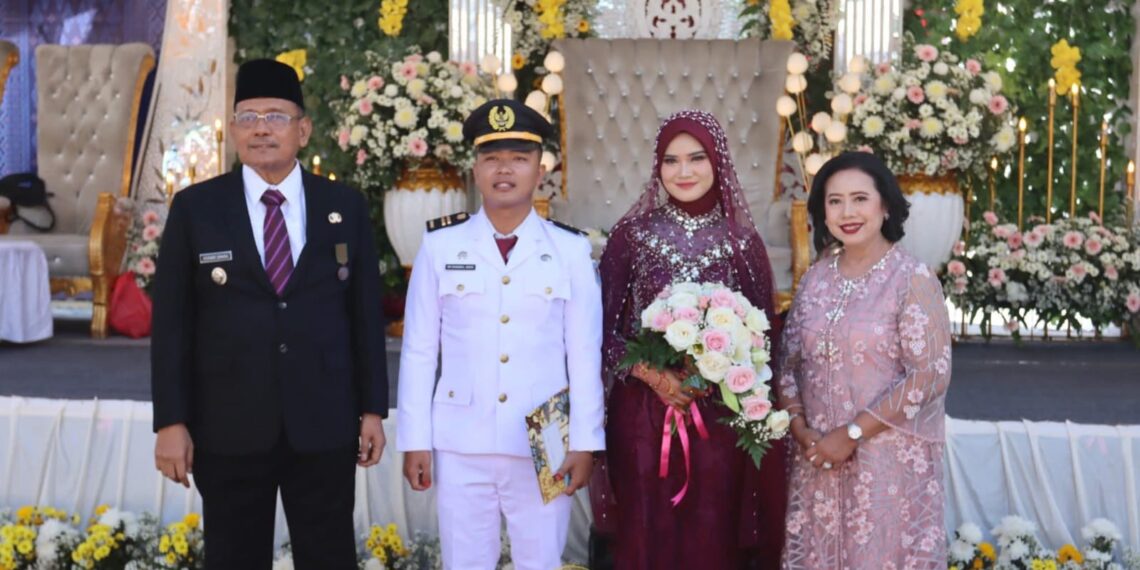 Bupati Dairi dan Wakil Bupati Dairi Hadiri Acara Pernikahan Purna Praja IPDN