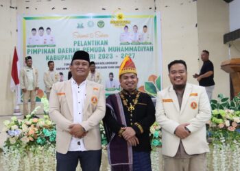 Wakil Bupati Dairi Hadiri Pelantikan Pimpinan Pemuda Muhammadiyah Kabupaten Dairi Periode 2023-2027