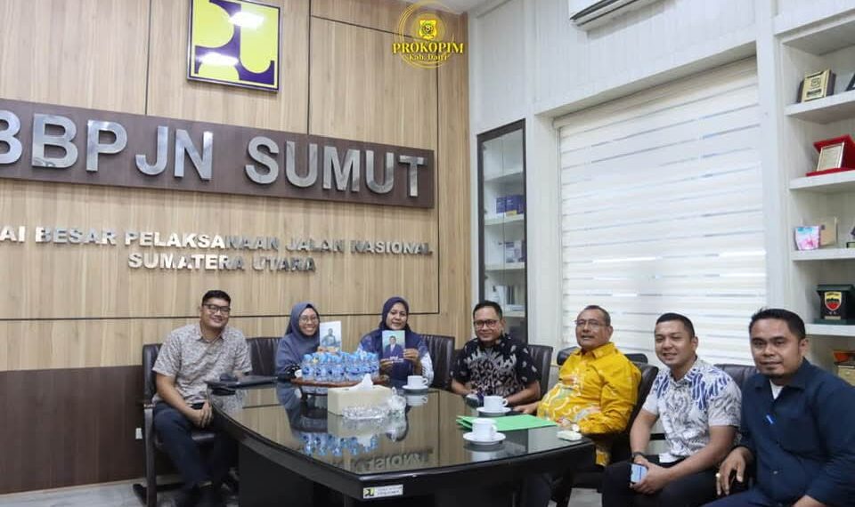 Bupati Dairi Melakukan Kunjungan Silaturahmi ke BBPJN Sumut