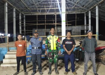 Kodim Turun ke Lapangan, Pastikan Pos Kamling Aktif dan Efektif