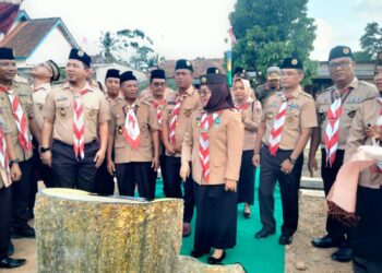 Bupati Mesuji Hj Elfianah Hadiri Giat Gelar Senja Kwarran Way Serdang