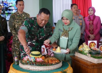 Kodim 0402/OKI-OI Gelar Acara Syukuran HUT TNI ke-80