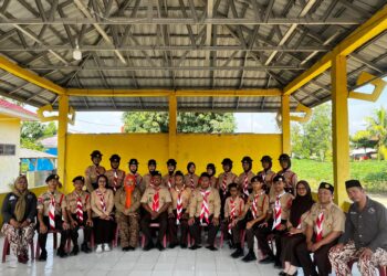 Kontingen Kwarran Gunung Agung Wakili Utusan Kwarcab Kabupaten Tulang Bawang Barat