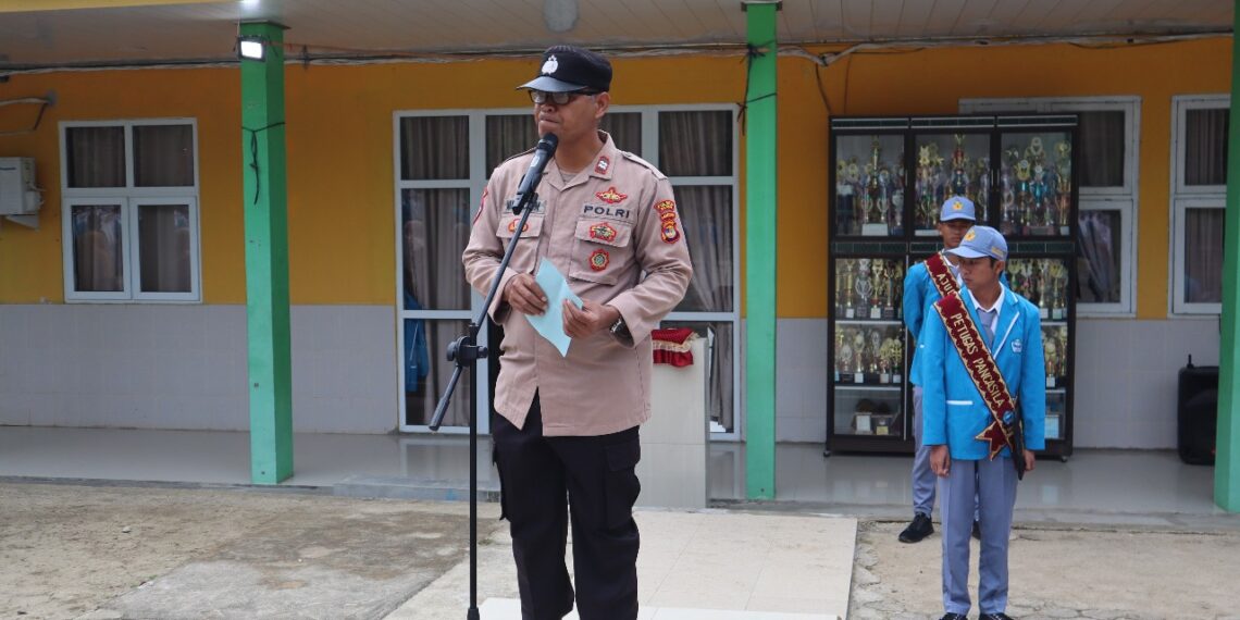 Polres Mesuji Perkuat sinergitas dan  Disiplin Pelajar di SMAN 1 Simpang Pematang