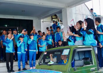 Bupati OKI Lepas 250 Atlet Menuju Porprov XV Muba, Koni Target Masuk 5 Besar