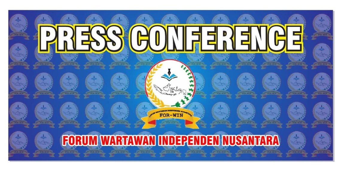 Jaga Nama Baik Profesi, For-WIN Minta Oknum Wartawan Anarkis Ditindak Tegas