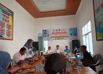 Pendamping Lokal Desa Mendampingi Musdesus Koperasi Merah Putih Secara Maraton