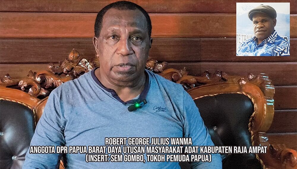 Rakyat Papua Marah atas Pembakaran Mahkota Cenderawasih, Robert Wanma: Pelakunya Harus Diproses Hukum