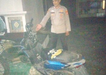 Jajaran Polsek Way Serdang Bersama Polres Mesuji Ungkap Kasus Curanmor