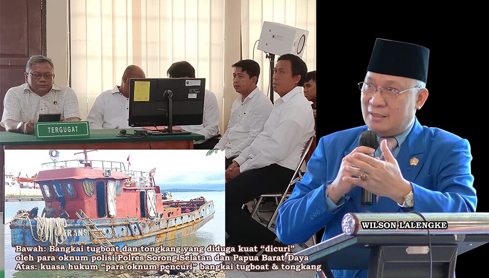 Terkait Gugatan Praperadilan terhadap Polisi di PN Sorong, Eksepsi Tergugat Ngawur bin Bungul