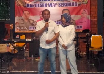 Temu Pamit Kapolsek Way Serdang Kabupaten Mesuji Provinsi Lampung