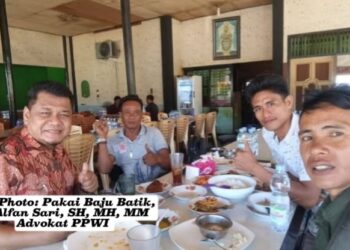 Advokat Senior  H. Alfan Sari, OTW Kampung Sakti Rantau Batuah