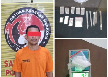 Warga Medan Diringkus Polres Dairi Usai Bawa Sabu 1,42 Gram di Sitinjo