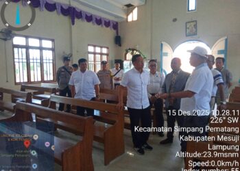 Mabes Polri Cek Kesiapan Polres Mesuji Jelang Operasi Lilin 2025, Fokus Pengamanan Nataru di Jalur Lintas Sumatera