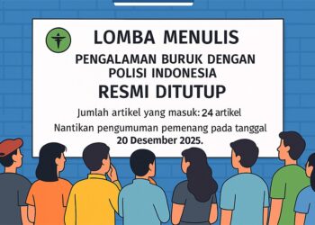 Lomba Menulis PPWI Bertema Pengalaman Buruk dengan Polisi Indonesia Resmi Ditutup