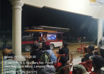 Sat Binmas Polres Mesuji Melakukan Inovasi dengan Mengadakan Kegiatan “Ngopi Kamtibmas”