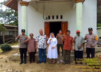 Polsek Way Serdang Adakan Giat Pengamanan Perayaan Nataru