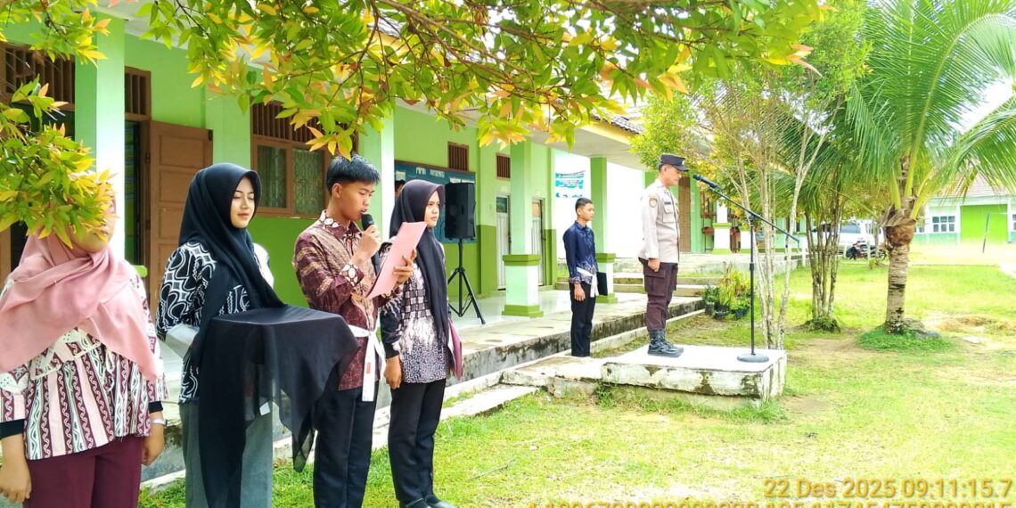 SMKN 1 Way Serdang Gelar Upacara Pembukaan Apel Pelatihan Paskibra
