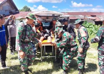 Kodim 0428/MM Tingkatkan Kesiapsiagaan, Gelar Pelatihan Penanganan Bencana di Lubuk Mukti