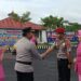 Kapolres Mesuji Pimpin Upacara Korp Rapor Kebaikan Pangkat 42 Anggota Polres Mesuji