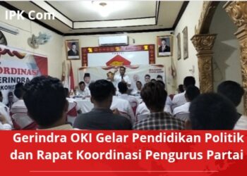 Jaga Persatuan Gerindra OKI, Targetkan Kemenangan di Pemilu Mendatang
