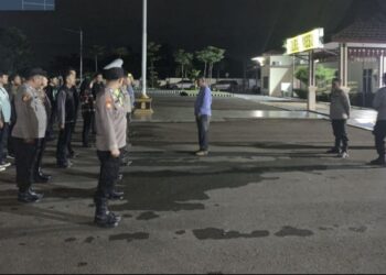 Polres Mesuji Tetap Siaga Pasca Nataru, Jaga Kamtibmas Aman dan Kondusif