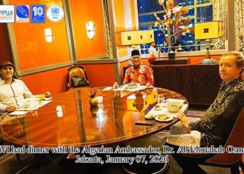 PPWI dan Dubes Aljazair Gelar Pertemuan Silaturahmi Bahas Kerja Sama Sosial Budaya