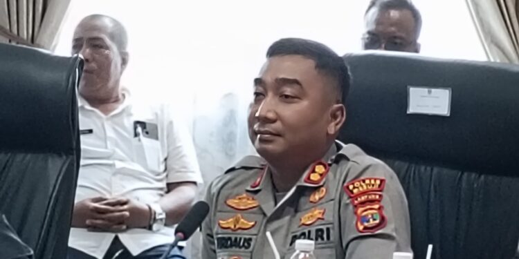Kapolres Mesuji Hadiri Rapat Koordinasi Sengketa Lahan 116 Ha Antara Desa Tri Rejo Mulyo vs PT. Sinar Indah Perkasa