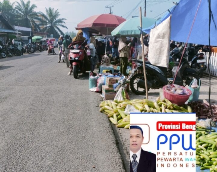 Pedagang Pasar Manfaatkan Bahu Jalan, Lalu Lintas Tersendat, Bahaya Mengintai: PPWI Angkat Bicara!
